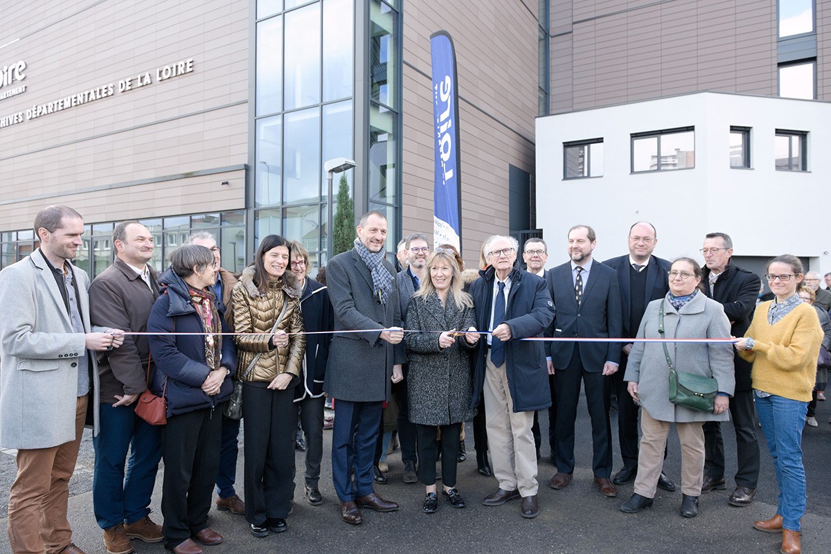 ACTUALITÉ : Inauguration des Archives Départementales de la Loire